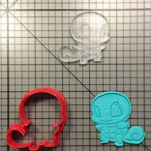 Pokemon – Squirtle Cookie Cutter and Acrylic Stamp 4 inch